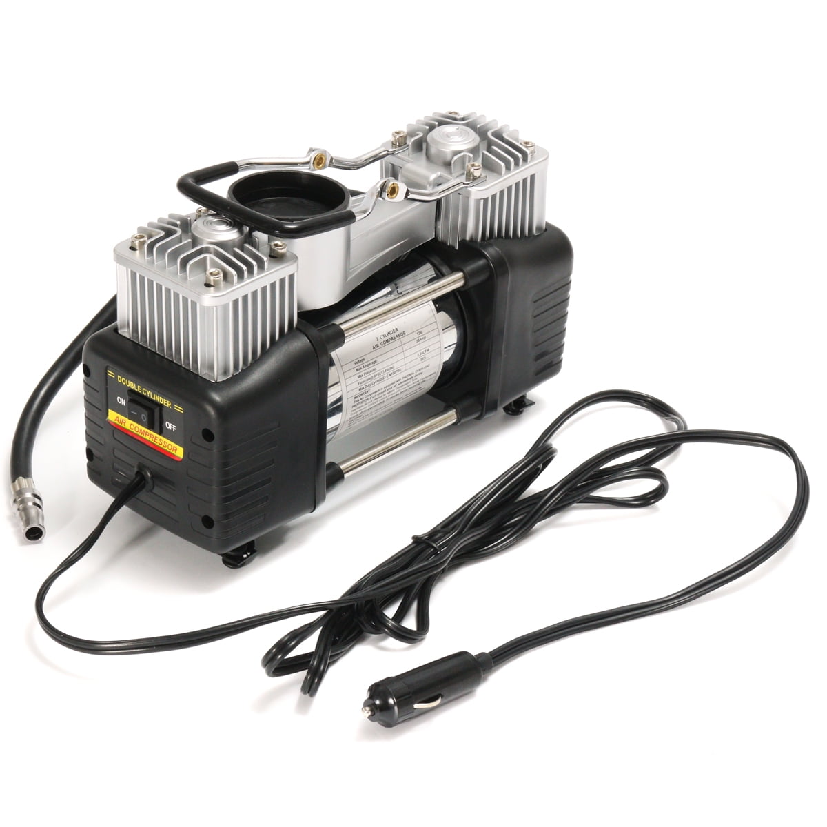 12V 150PSI Car Tire Tyre Inflator Double Cylinder Air Pump Compressor Heavy Duty 12V 150PSI Car Tire Tyre Inflator Double Cylinder Air Pump Compressor Heavy Duty
